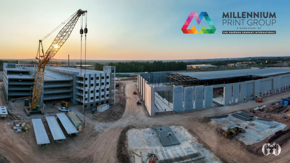 A Massive New Print Facility for Pokémon Cards: 1.27M Square Foot Printing Hub In Development