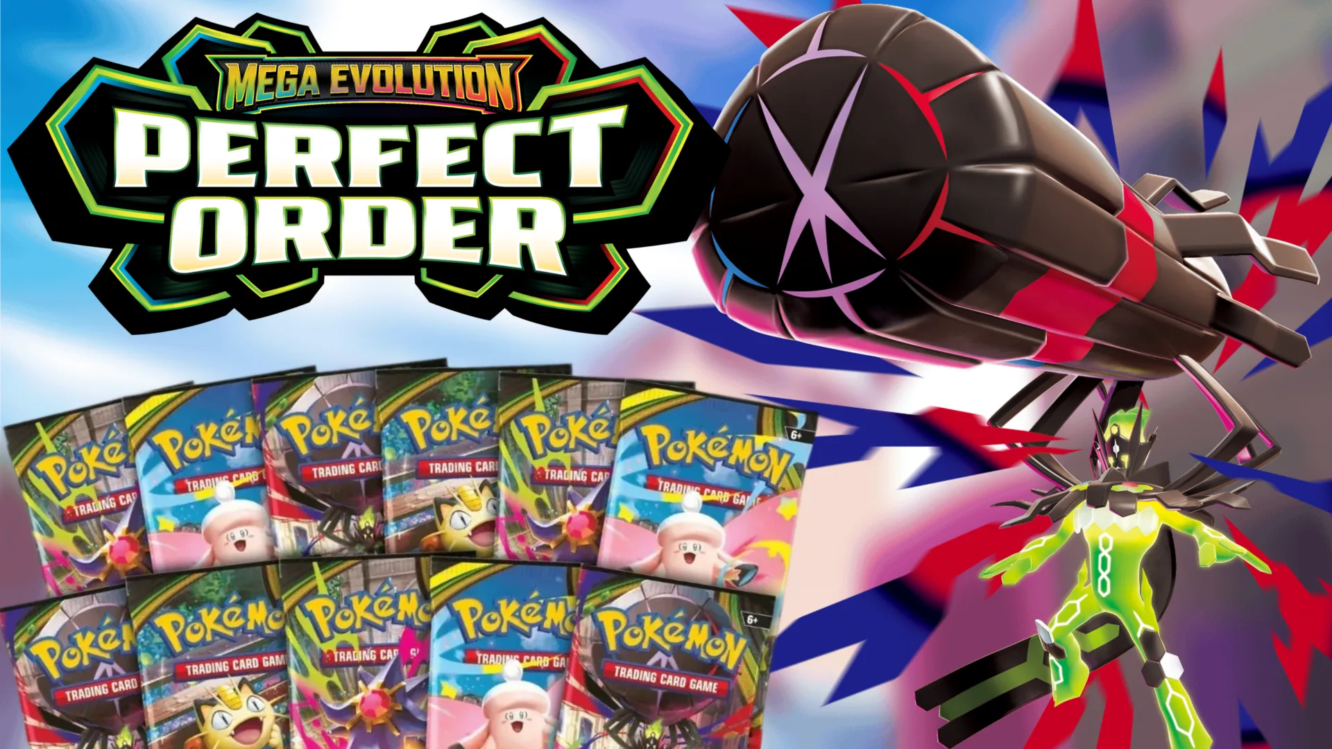 New Set Release! Mega Evolution: Perfect Order, Coming This March